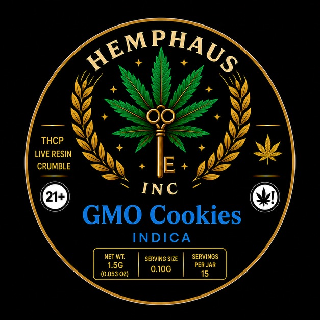 HempHaus THCP Live Resin Crumble — GMO Cookies